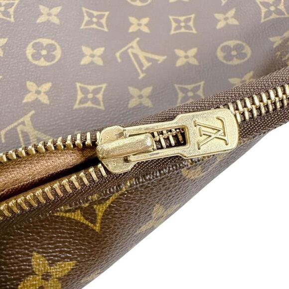 LOUIS VUITTON Brown Monogram Canvas Shoulder Bag - Picture 14 of 16